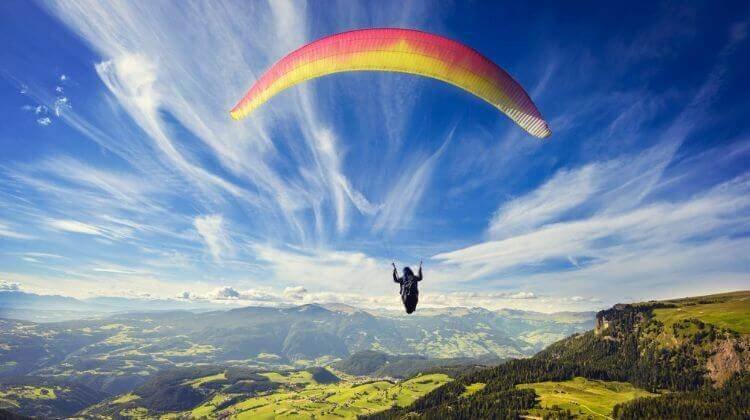 PARAGLIDING IN JAMMU